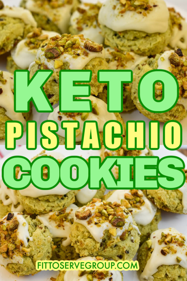 Keto Pistachio Cookies · Fittoserve Group