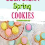 keto sour cream Easter cookies