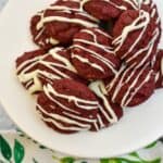 keto red velvet cookies