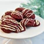 low carb red velvet cookies