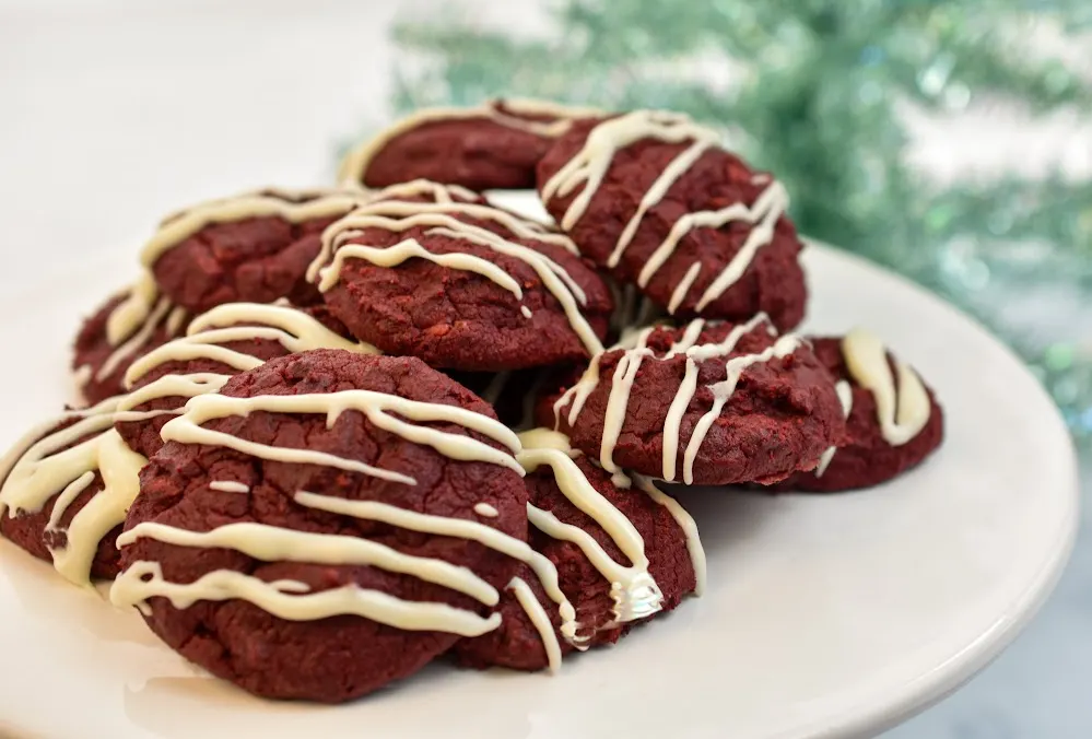 low carb red velvet cookies