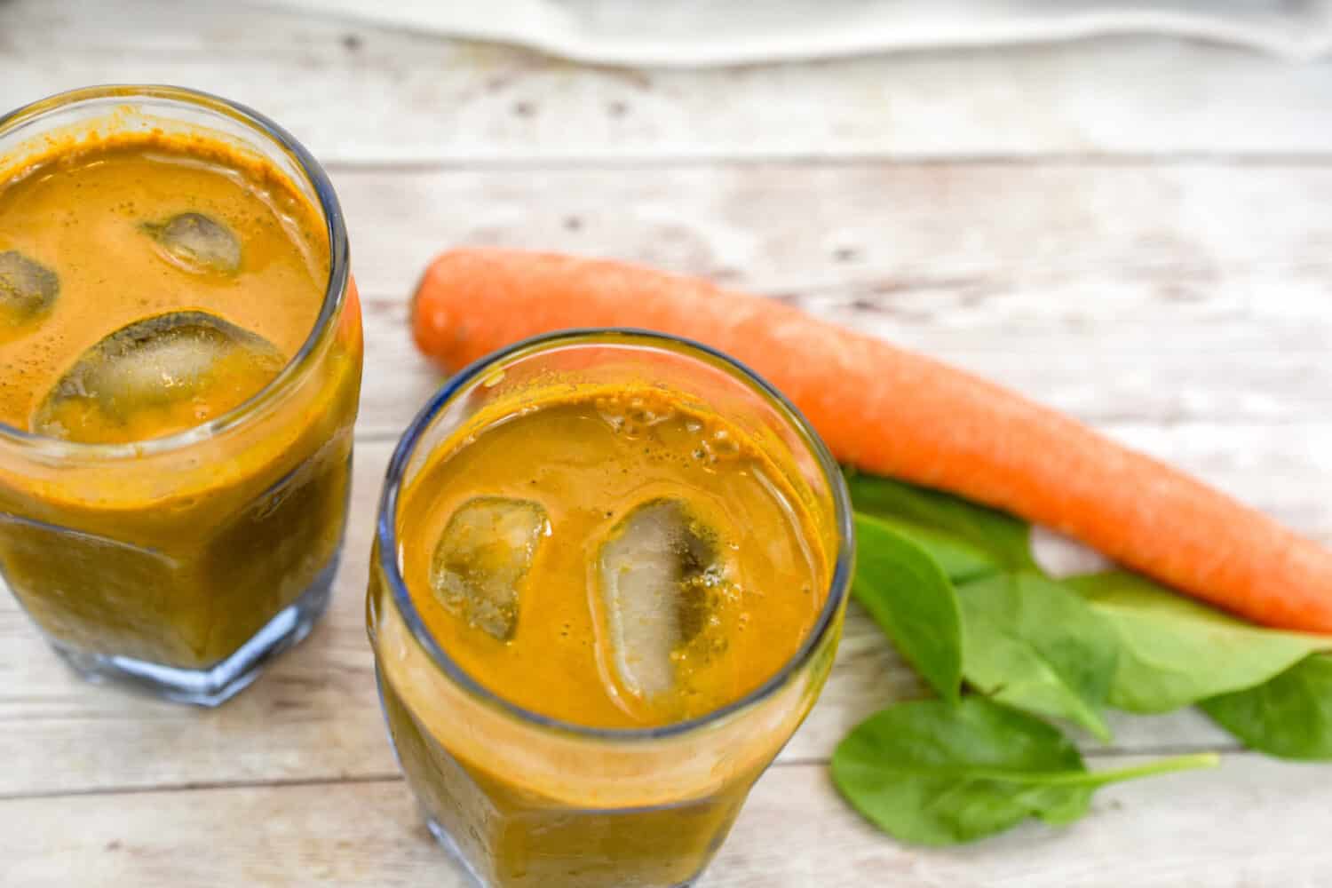 Keto Spinach Carrot Juice · Fittoserve Group
