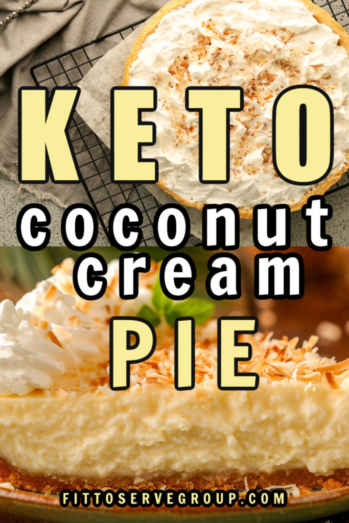 Keto Coconut Cream Pie