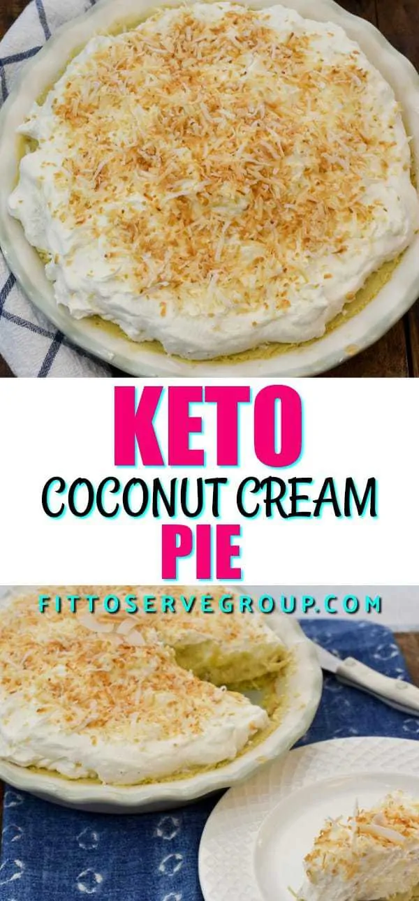 keto coconut cream pie