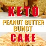 low carb peanut butter bundt cake