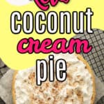 keto coconut cream pie