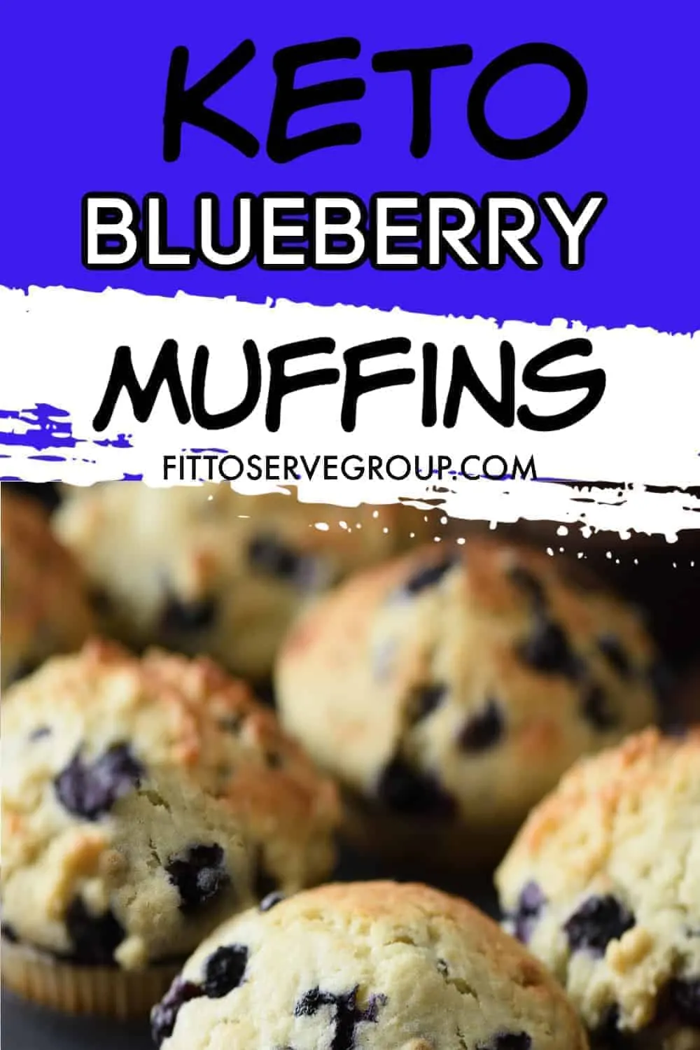 Keto blueberry muffins