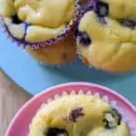 blueberry keto muffins