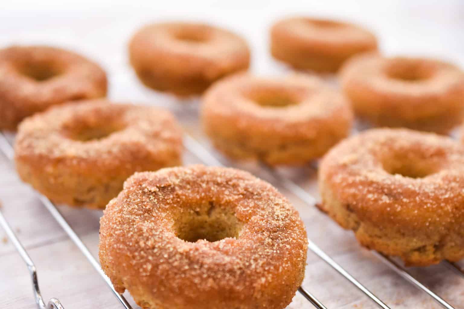 keto cinnamon donuts