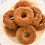 keto-friendly cinnamon sugar donuts