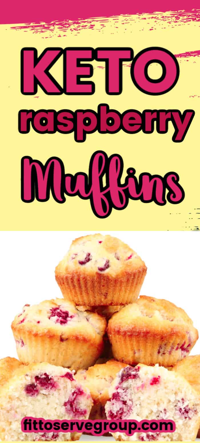 Keto Raspberry Cream Cheese Muffins