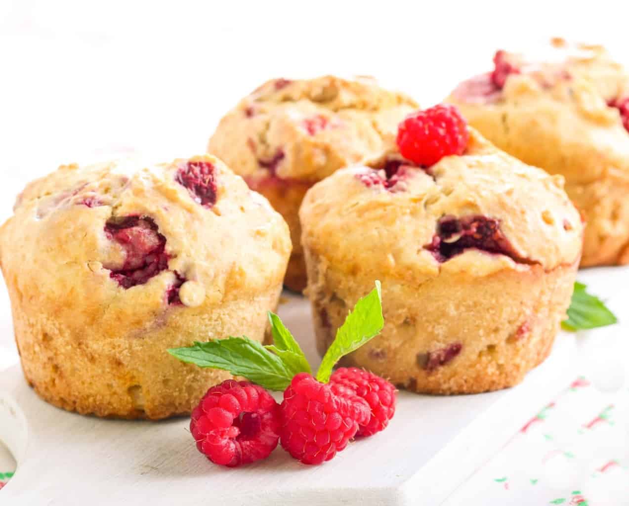 Keto Raspberry Muffins (Almond Flour) · Fittoserve Group