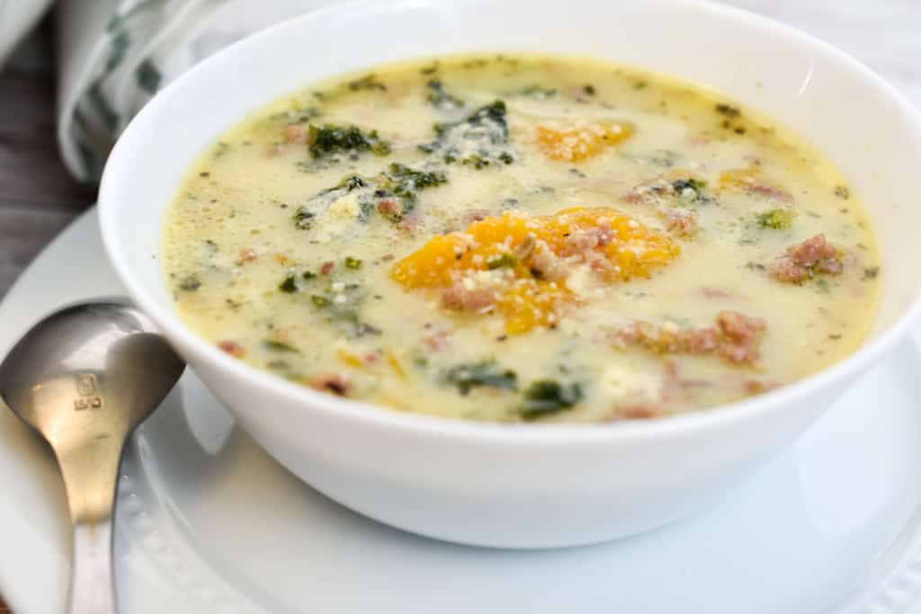 low carb zuppa toscana