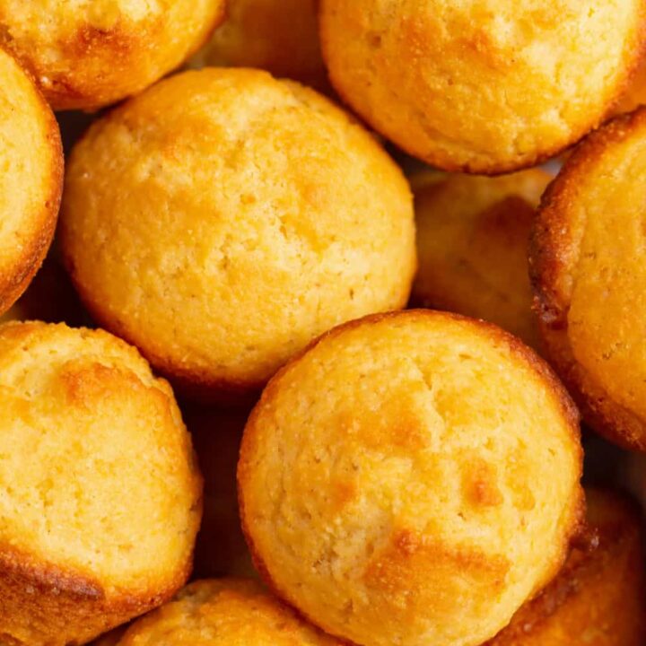 Coconut Flour Cornbread Muffins