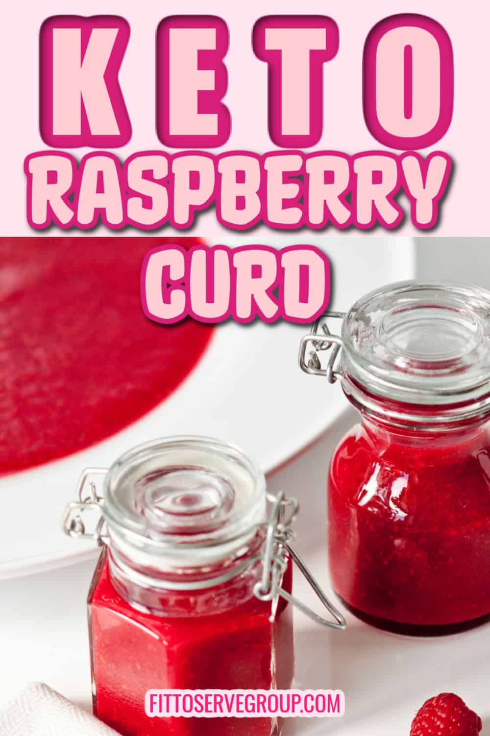 Easy Keto Raspberry Curd