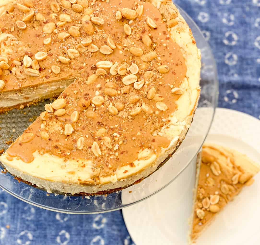 Keto Peanut Butter Swirl Cheesecake · Fittoserve Group