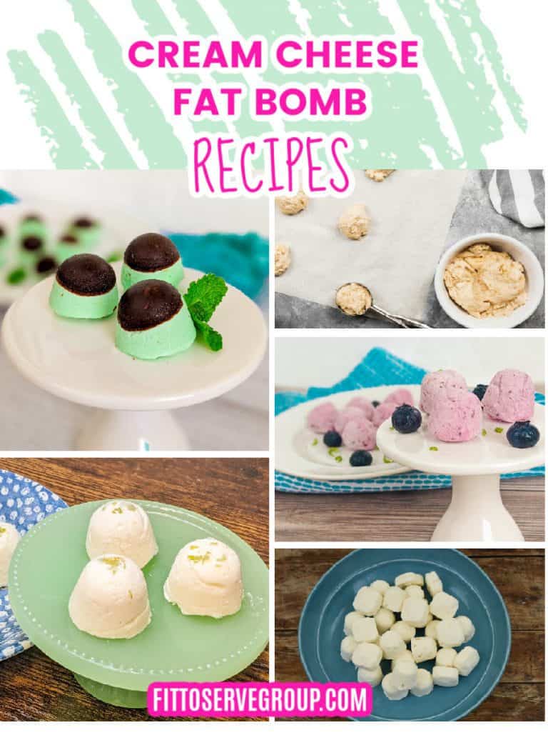 Cream Cheese Fat Bombs, Cheesecake Fat Bombs · Fittoserve Group