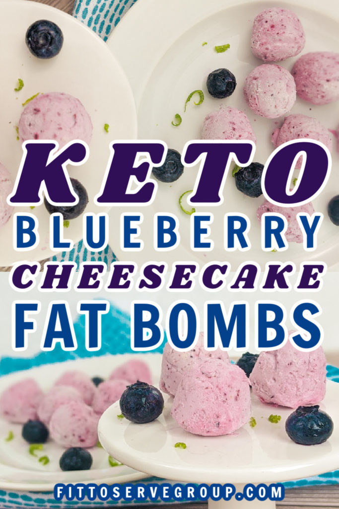 Blueberry Cheesecake Fat Bombs