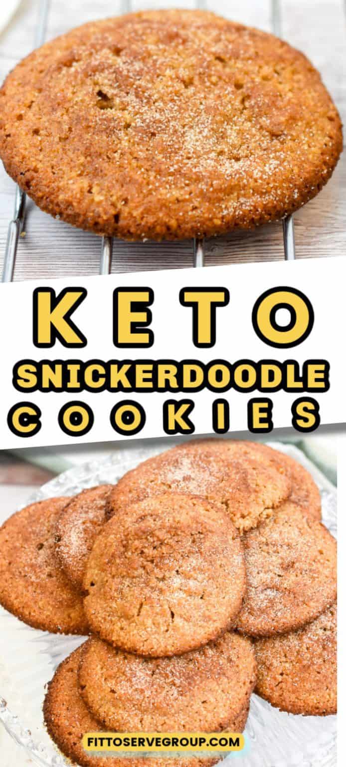 Keto Snickerdoodle Cookies · Fittoserve Group