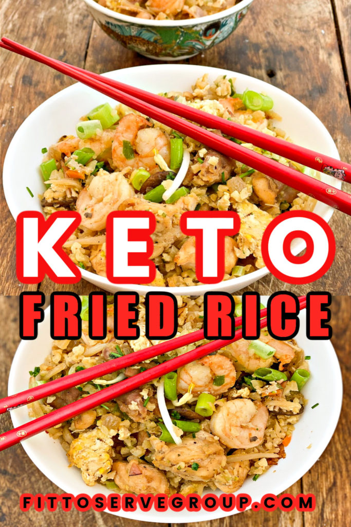 Cauliflower Fried Rice (Keto) · Fittoserve Group