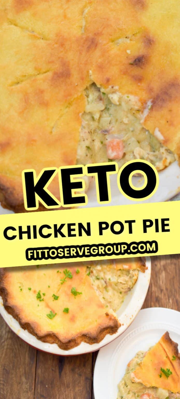 Keto Chicken Pot Pie · Fittoserve Group