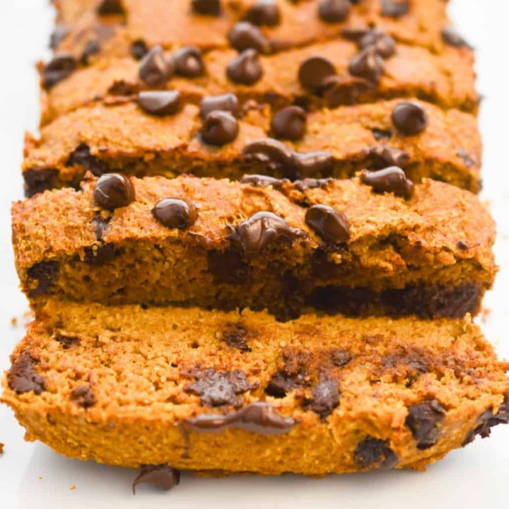 keto pumpkin chocolate chip bread recipe