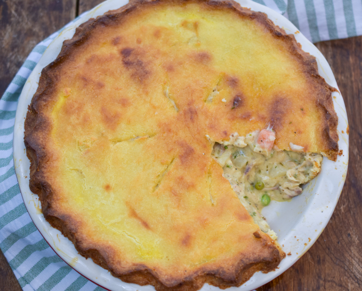 Keto Chicken Pot Pie · Fittoserve Group