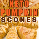 Best keto pumpkin scones skillet