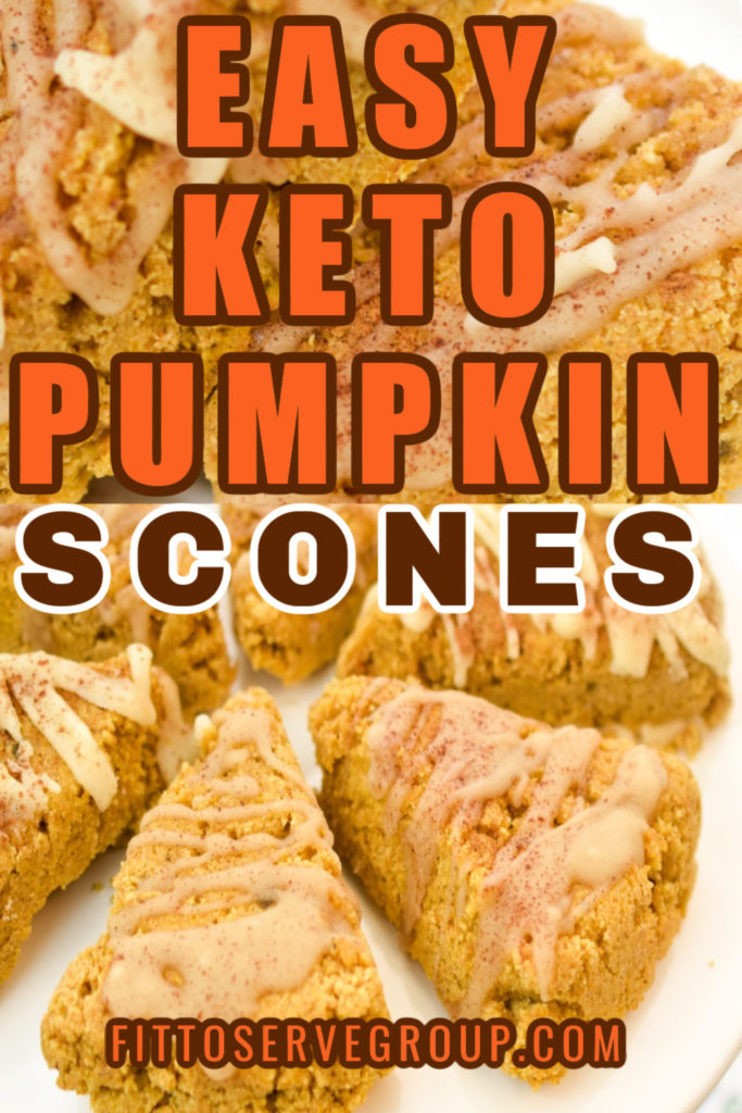 Best keto pumpkin scones skillet
