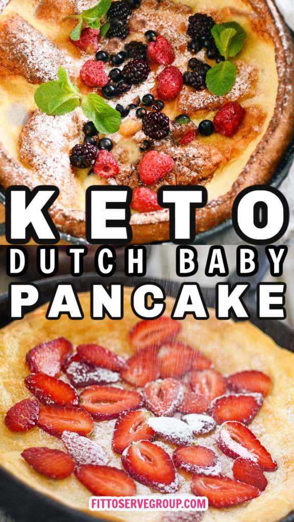 Keto Dutch Pancake (Coconut Flour)
