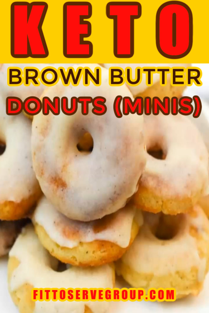 Keto Brown Butter Donuts