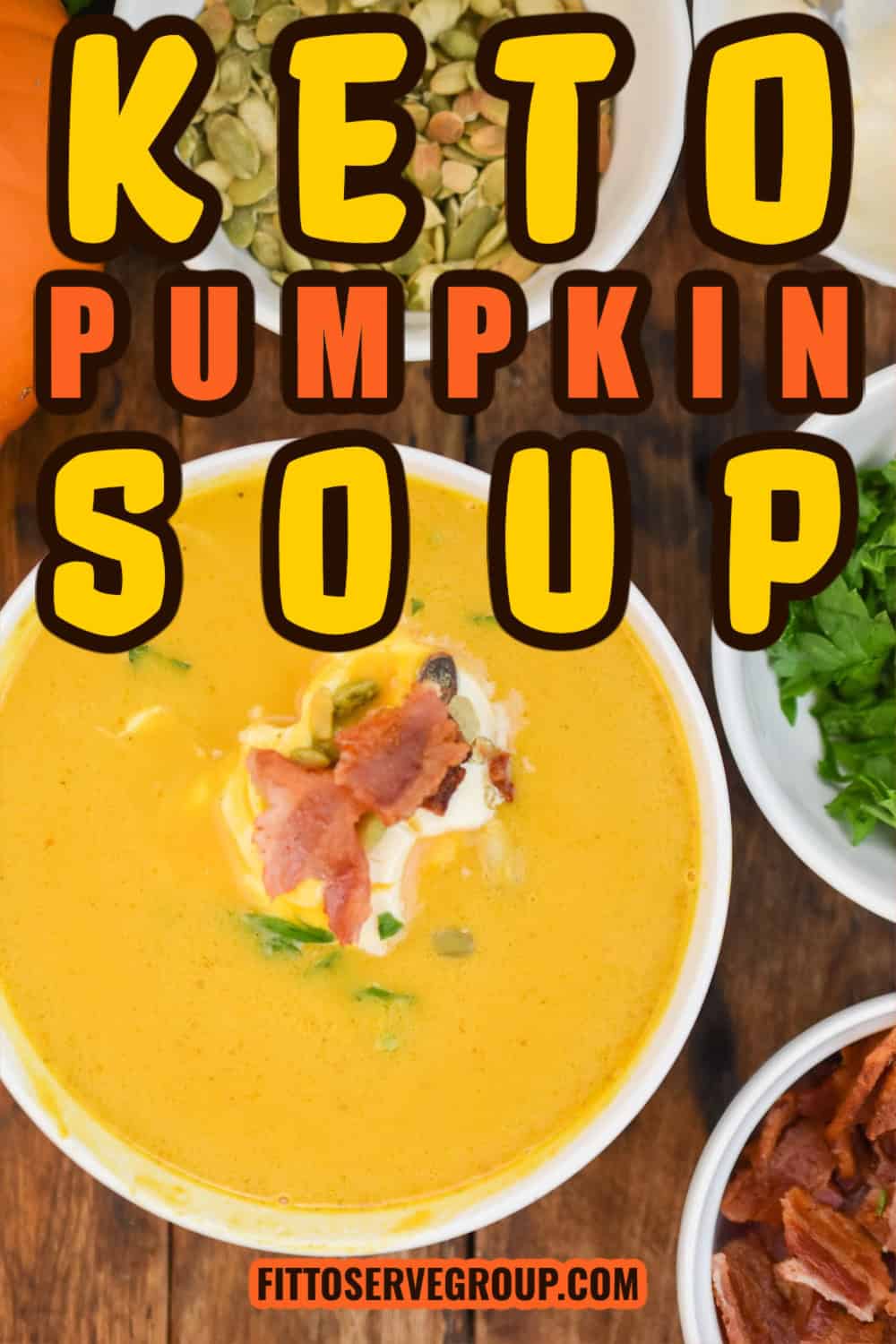 Easy Keto Pumpkin Soup, With Canned Pumpkin