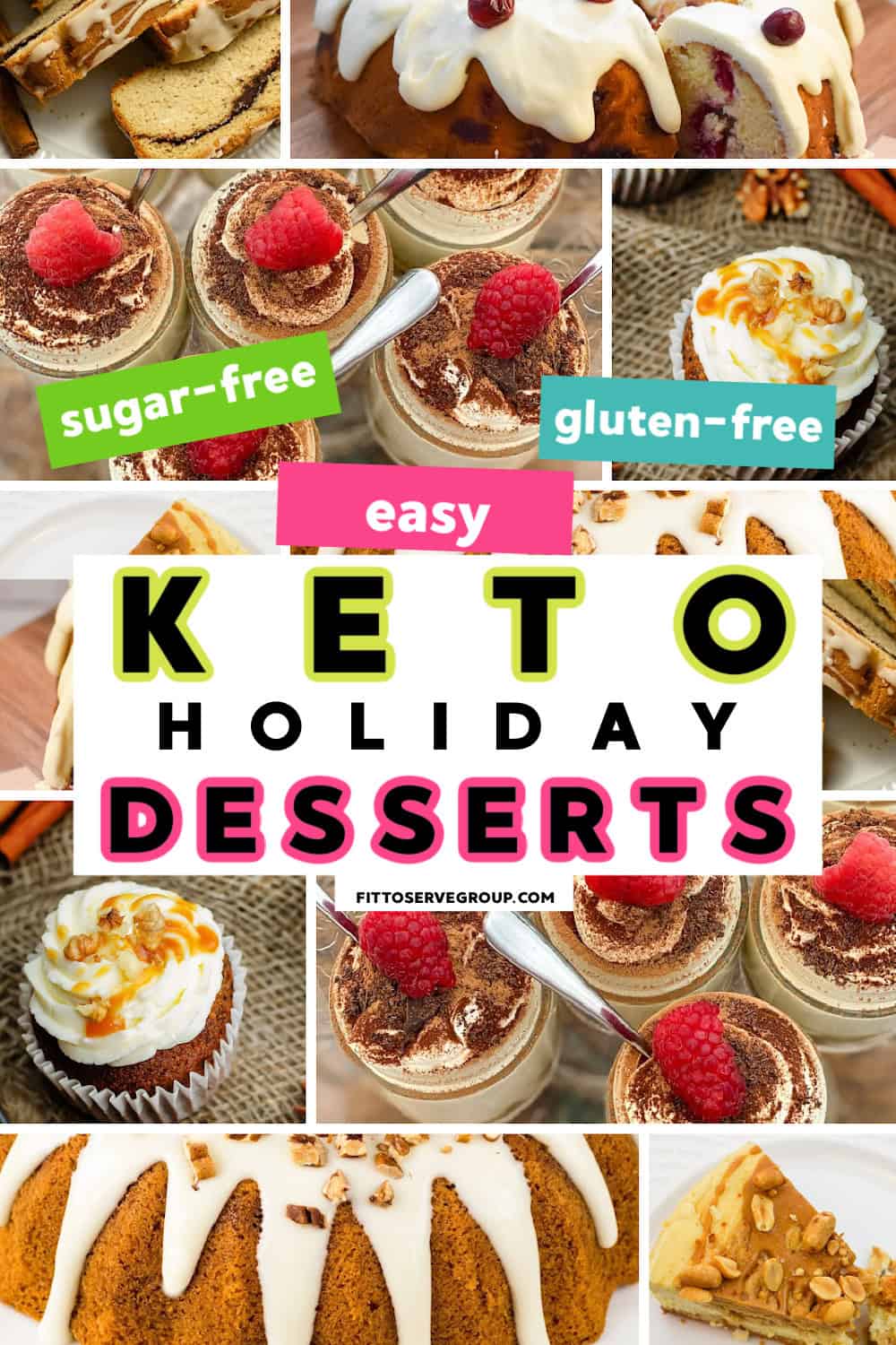 low-carb Holiday Desserts