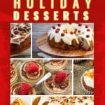 Keto Holiday Desserts Pin