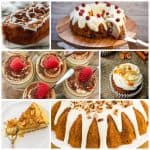 Keto holiday desserts collage