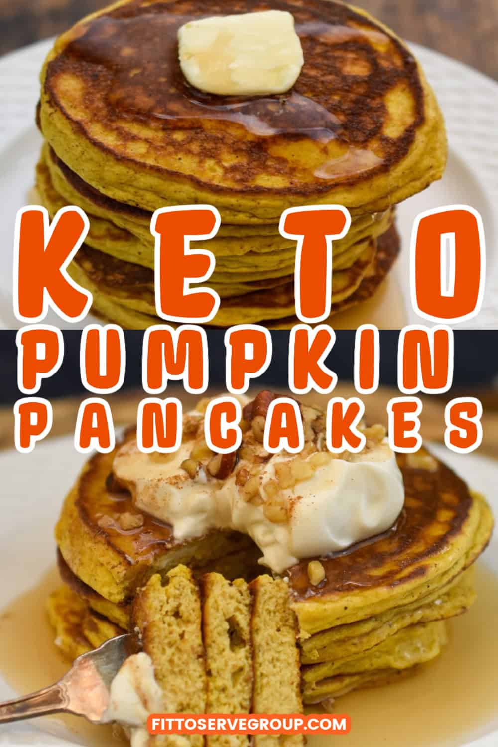 Keto Pumpkin Pancakes