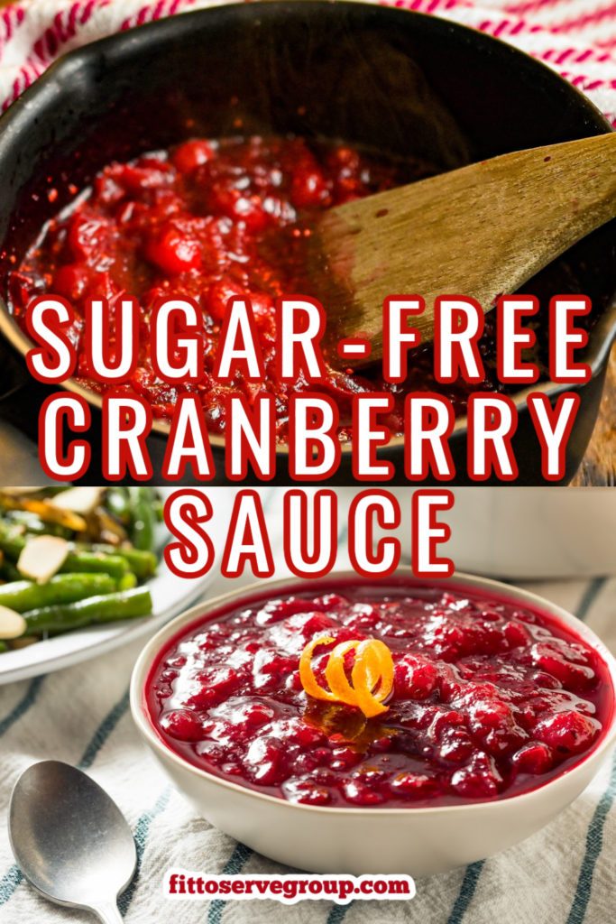 Sugar-free cranberry sauce