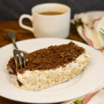 keto gingerbread loaf slice