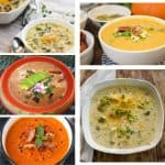 keto soups collage for featured image