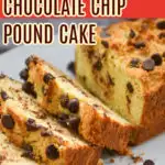 Keto Chocolate Chip Pound Cake