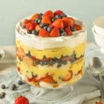 keto trifle dessert ready to serve