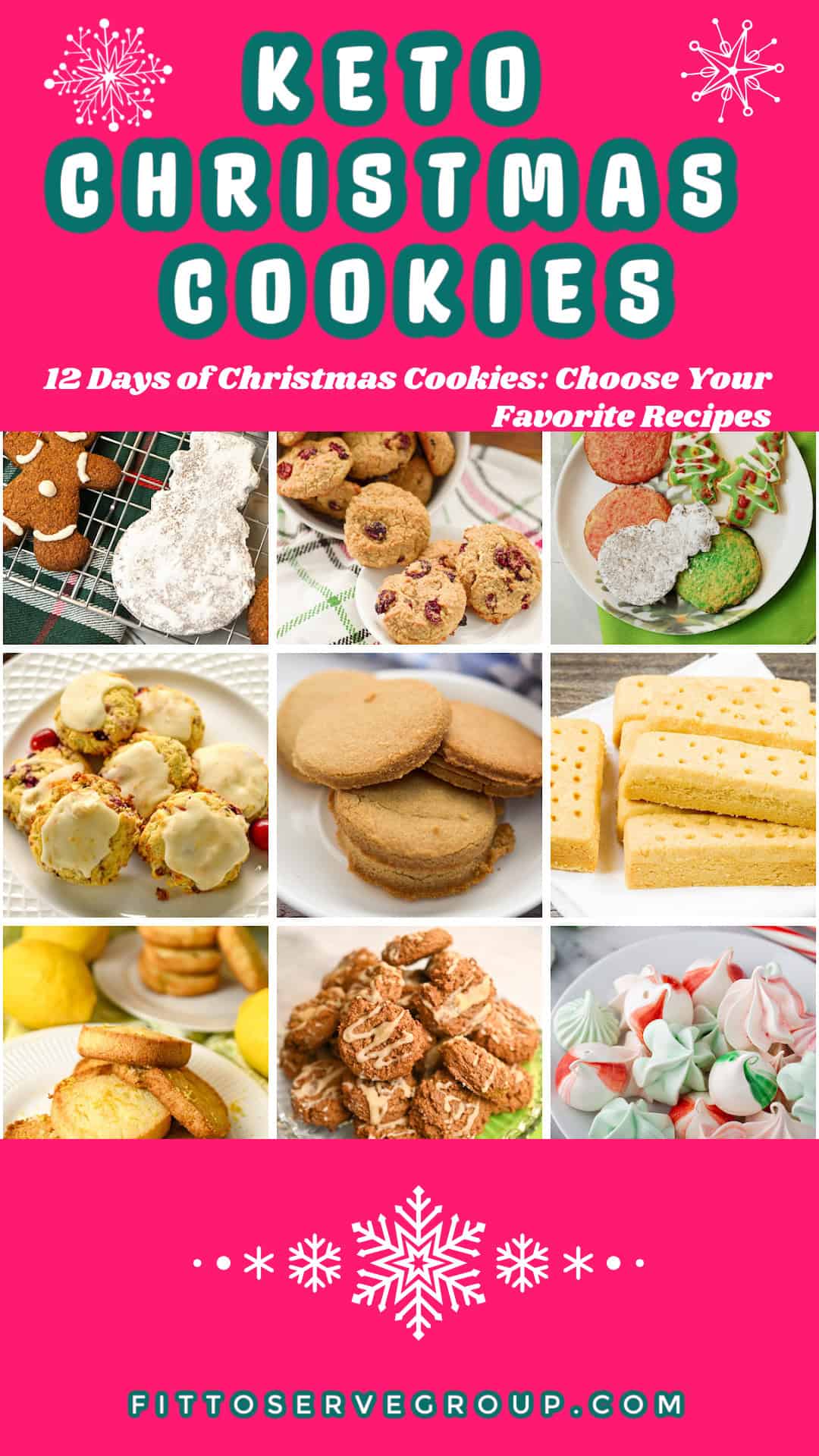 12 Days of Keto Christmas Cookies