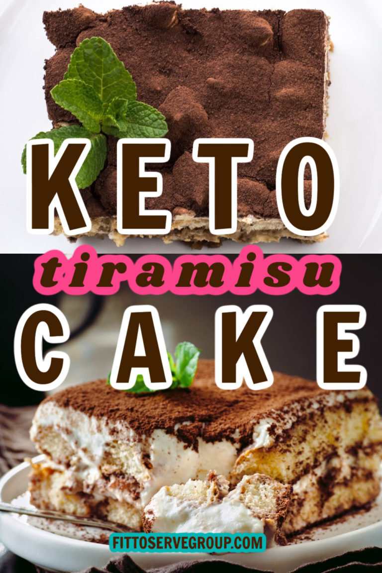 Keto Tiramisu Cake · Fittoserve Group
