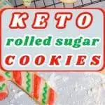 Keto Rolled Sugar Cookies Pin