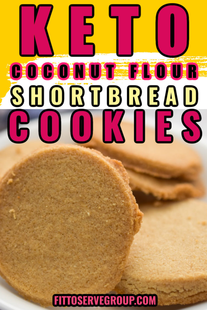 keto coconut flour shortbread cookies
