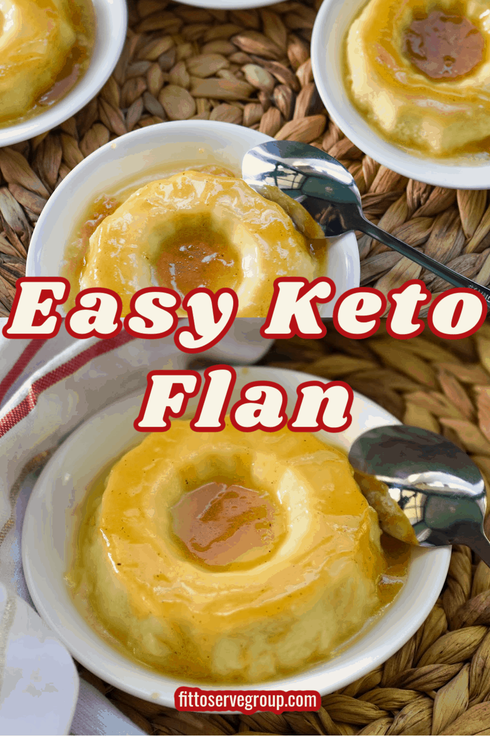 Easy Keto Cuban flan
