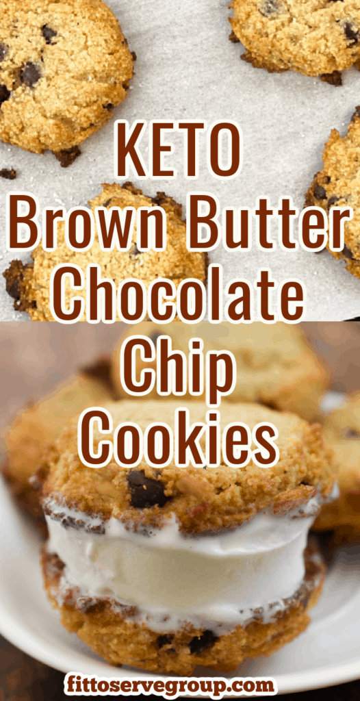 Keto Brown Butter Chocolate Chip Cookies · Fittoserve Group