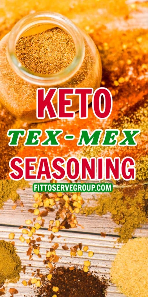 Keto Tex-Mex Seasoning Pin