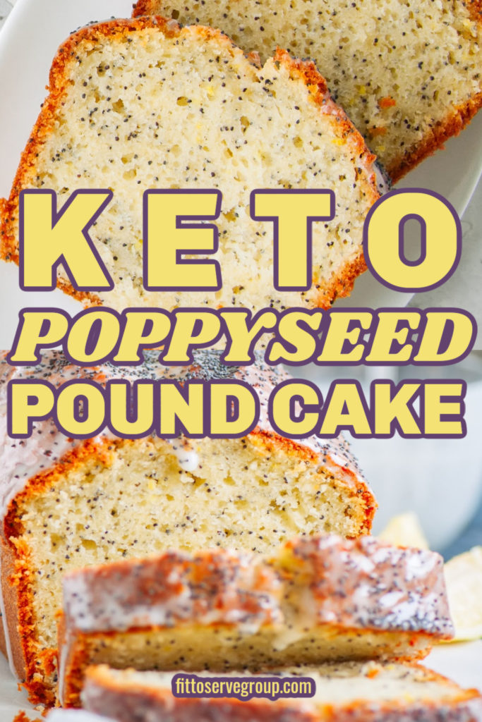 keto poppy seed lemon pound cake (GLUTEN-FREE)
