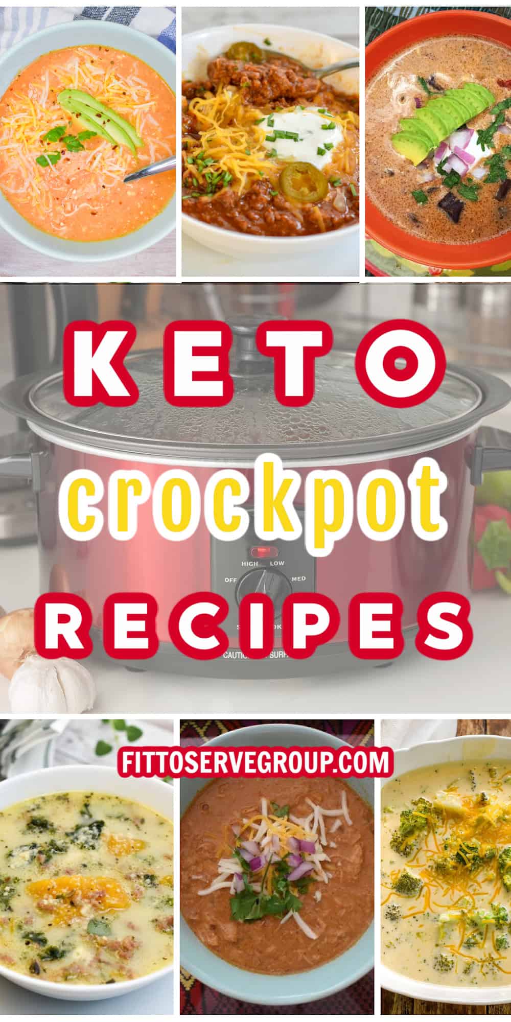 KETO CROCKPOT RECIPES PIN